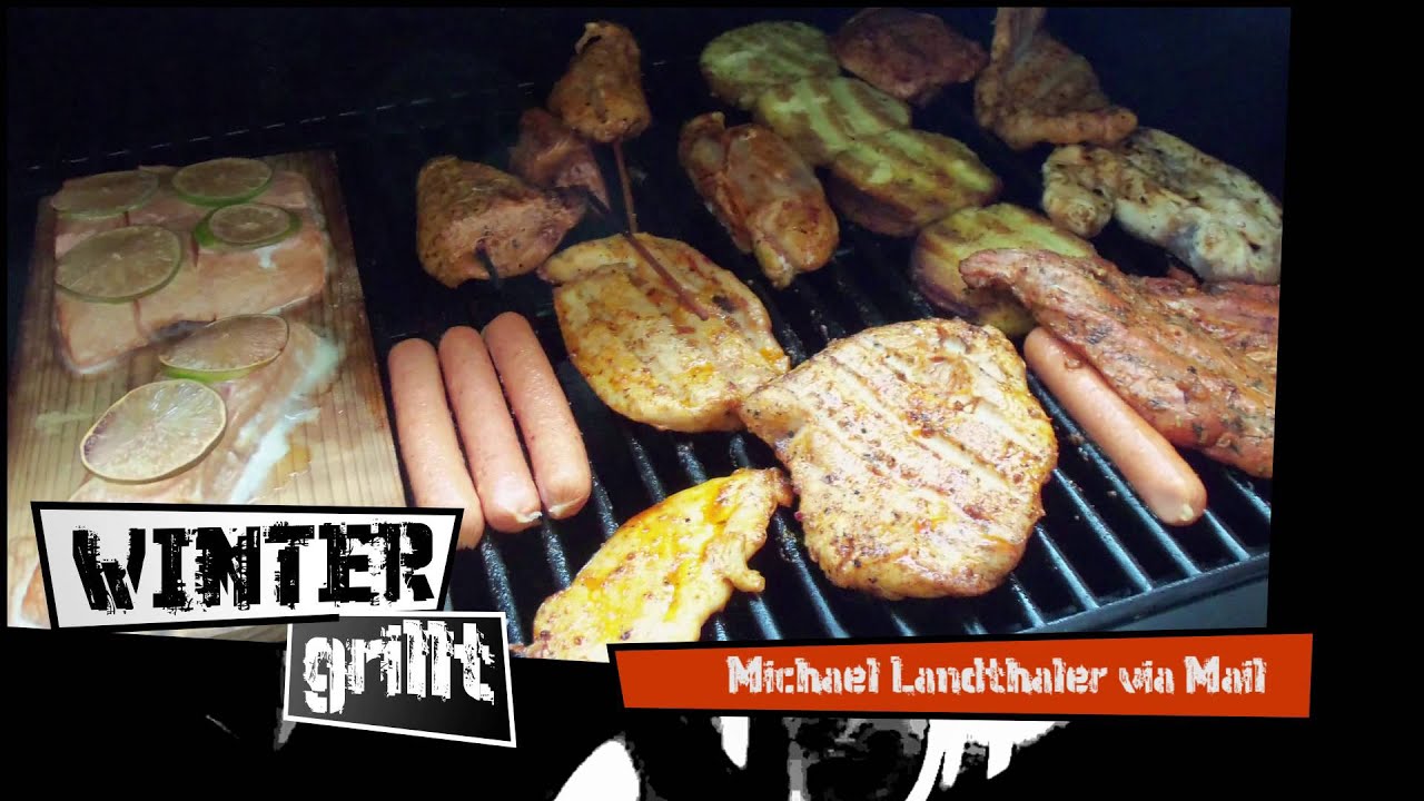 Winter grillt - gefülltes Schweinfilet - Folge 17