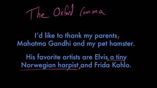 BONUS  The Oxford comma   Punctuation   Grammar   Khan Academy