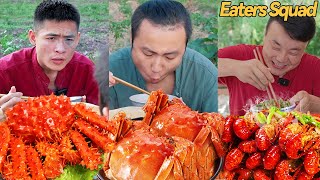 Blind box seafood dinner丨food blind box丨eating spicy food and funny pranks