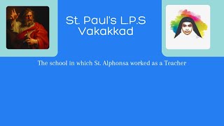 Teachers Day 2021|St.Paul's L.P.S Vakakkad