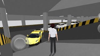 "Driving Class 3D #96# -  new super Prado car parking about washing police station Android gameplay" screenshot 4