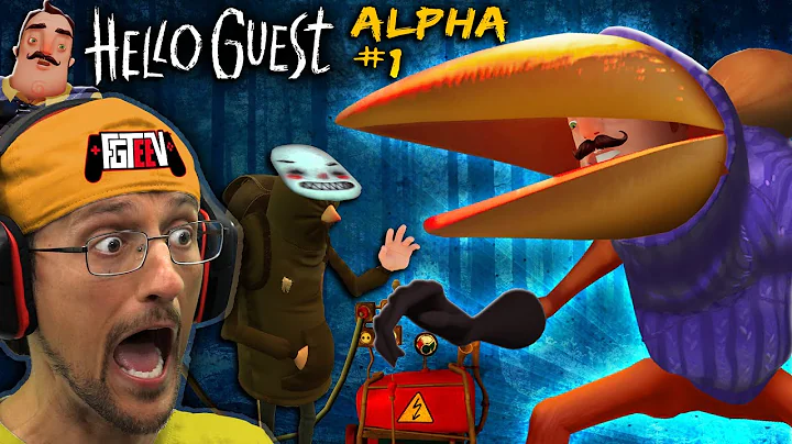 New HELLO NEIGHBOR the CROW GAME! (FGTeeV Hello Guest Alpha 1: The Never Ending Gameplay ) - DayDayNews