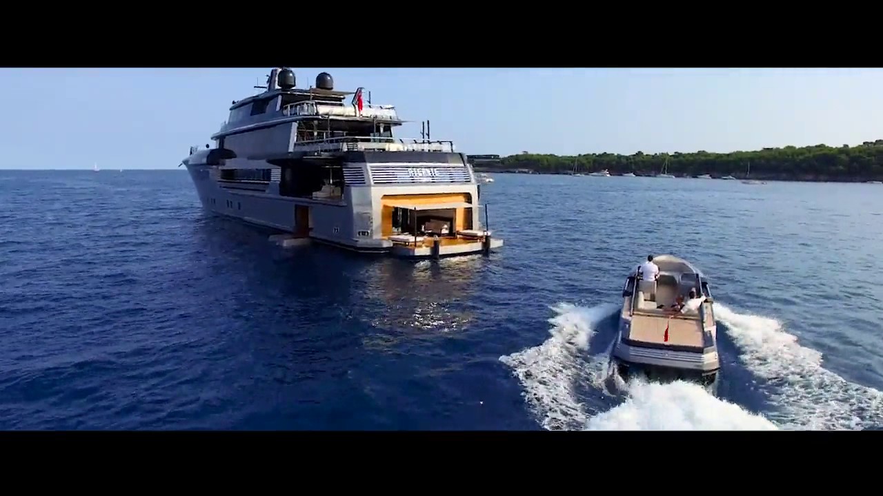 Luxury Mega Yacht CRN 134 MY Atlante CRN 55 M   Video