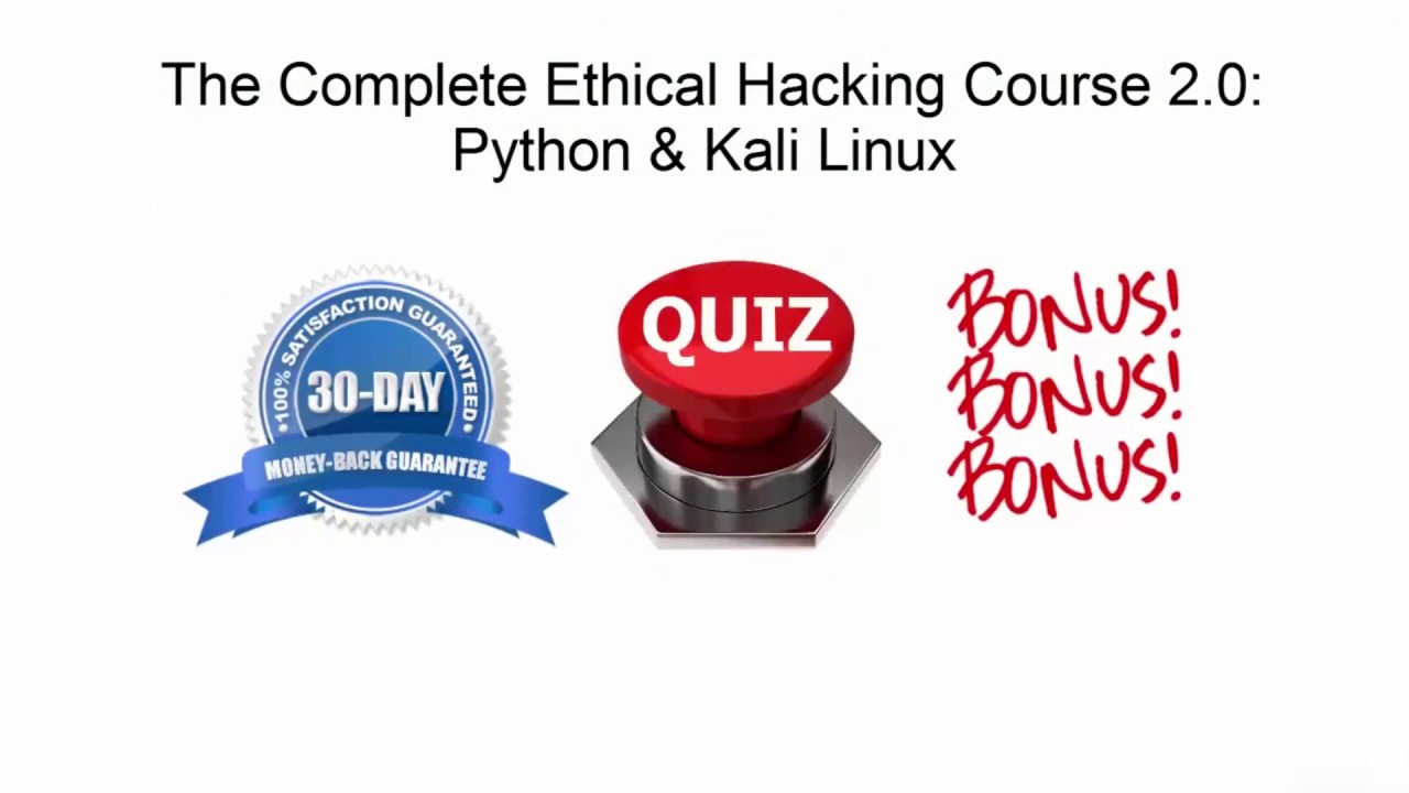 introduction Complete Ethical Hacking Course Python & Kali Linux - YouTube