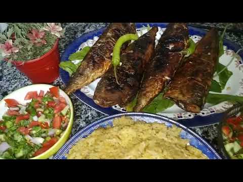 الرزالصياديه وصل مع السمك ومفيش كلام يتقال 