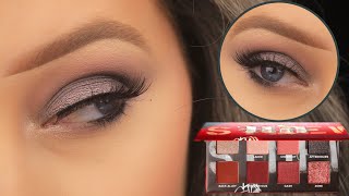 COOL TONED GREY SMOKEY EYE | URBAN DECAY ON THE RUN MINI PALETTE 'SHORTCUT' | EIMEAR MCELHERON