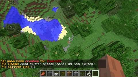 PlotSquared Plot cluster creation in existing worlds