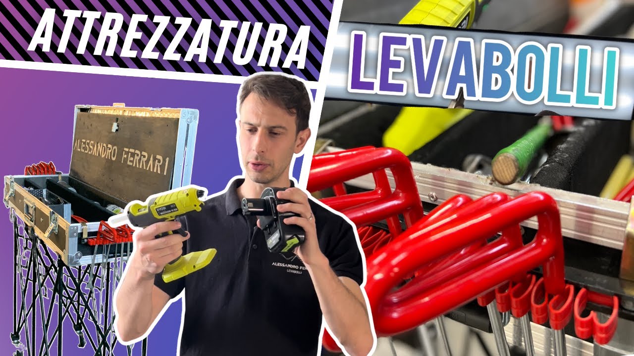 Kit completo Levabolli 2022 (PDR Tools) - Recensione leve, martelli,  ventose, colla 