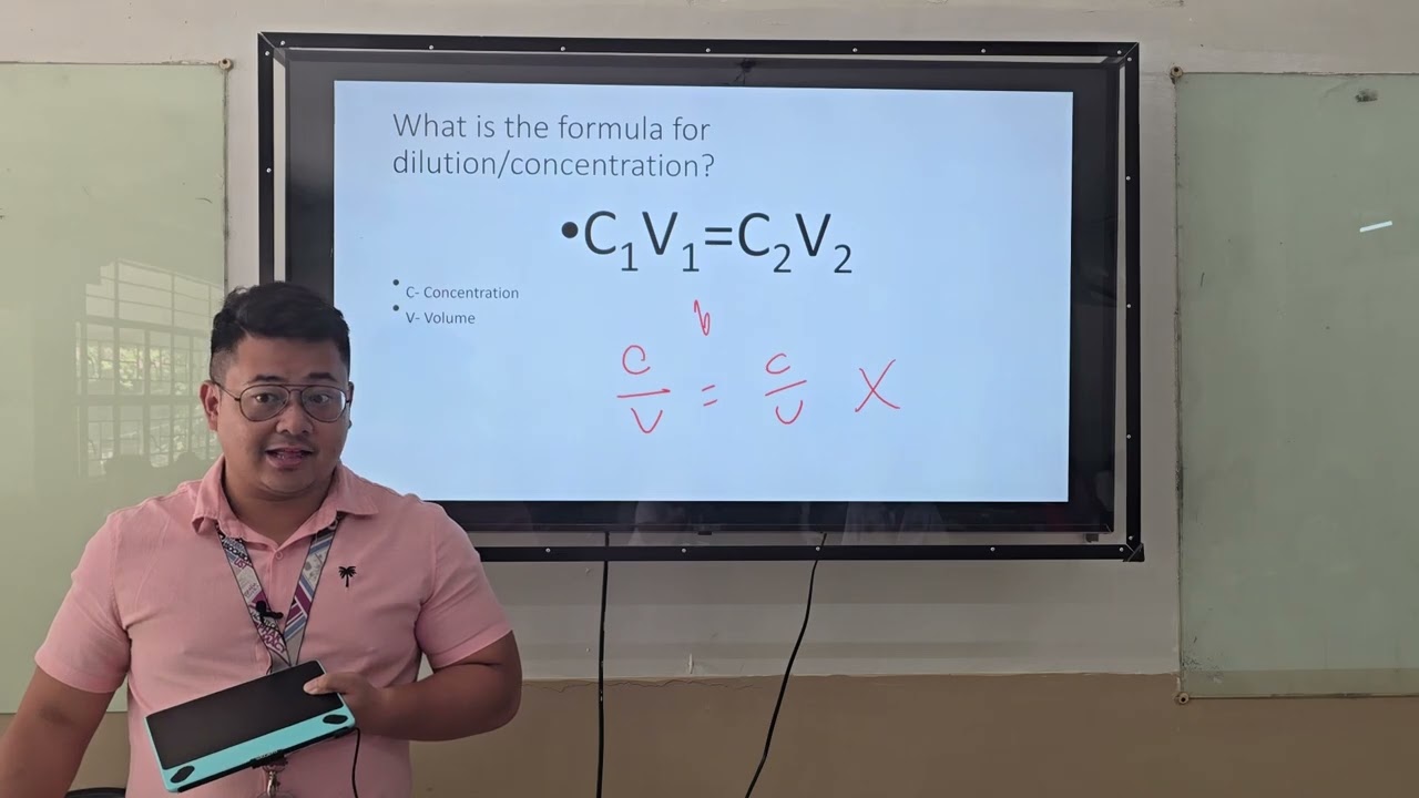 Pharmaceutical Calculations: Dilution