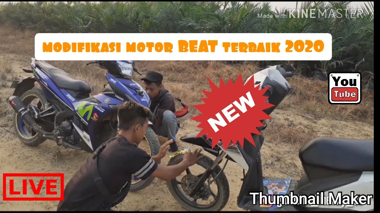 41 Koleksi Modifikasi Motor  Beat Terbaik  Terbaru  Dan  