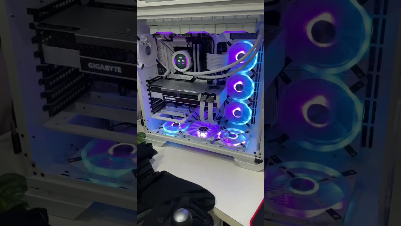 My New 140mm Case Fan Installed (SNOWWHITE)🤍 