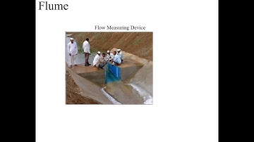 ID 304, Flumes, Lecture for 10th Week 8 4 2020