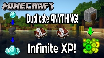 The ULTIMATE Way to Duplicate ANYTHING in Minecraft Bedrock 1.15! (Win10, Xbox, PS4, Switch, Mobile)