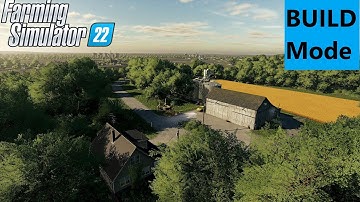First Look At Farming Simulator 22 Build Mode