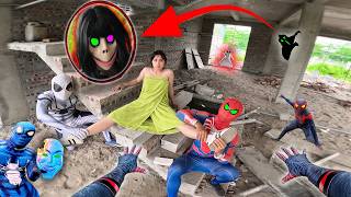 7 SPIDERMAN Vs SMILING WOMAN REAL LIFE ESCAPE 462.0 (Horror Parkour Pov Short) | Epic POV