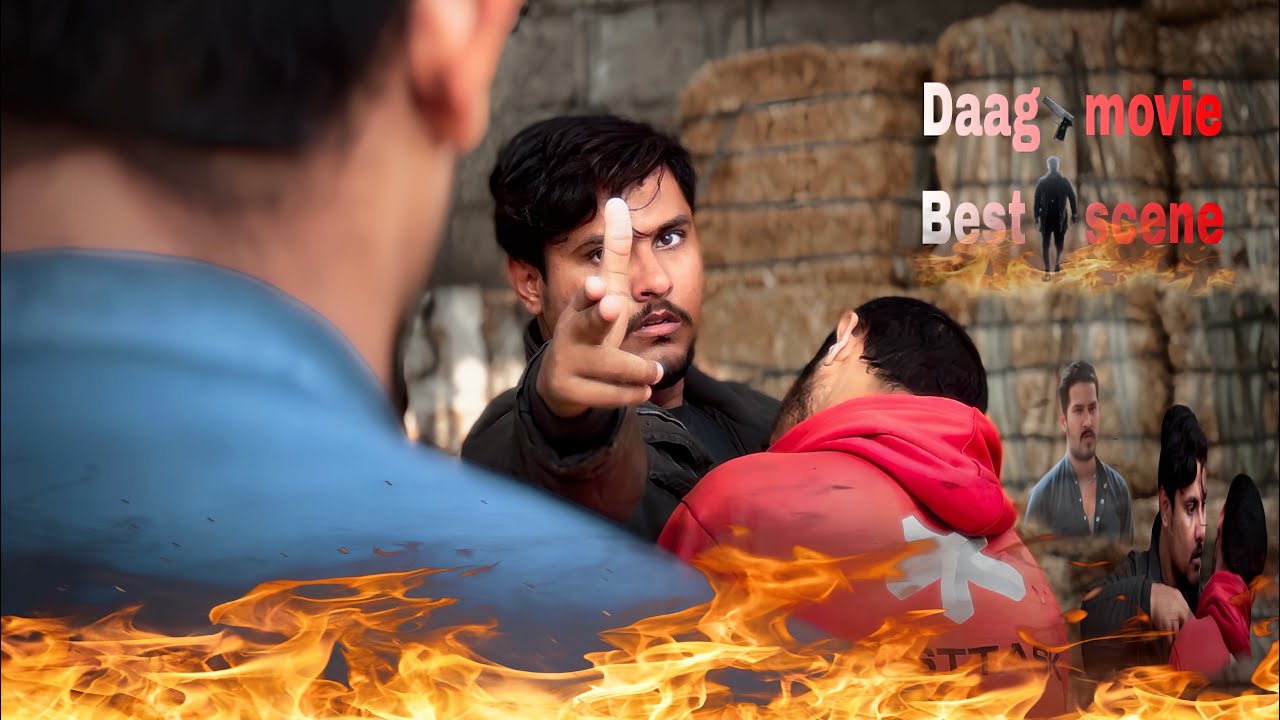 Daag movie best scene 🎬 ( sani khan ) ( rehan khan ) ( amir khan ) ( noman ) #action #daagmovie 