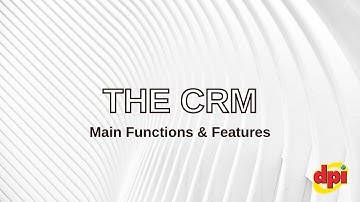 THE CRM - Main Functions & Features | Mark Weithorn