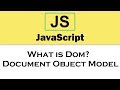 #2 JavaScript Tutorial | What is Dom? | Document Object Model