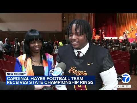 ABC Covers Cardinal Hayes High School’s 2023 State Championship Football Ring Ceremony