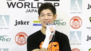 【試合後インタビュー】兼田将暉 22.12.3大阪 K-1 WORLD GP 2022 JAPAN～初代バンタム級王座決定トーナメント～