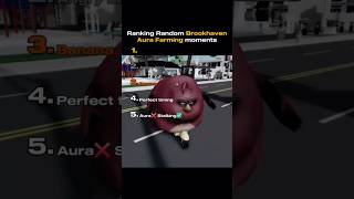 Ranking Random Brookhaven Aura Farming Moments