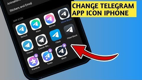 How To Change Telegram App Icon 2024