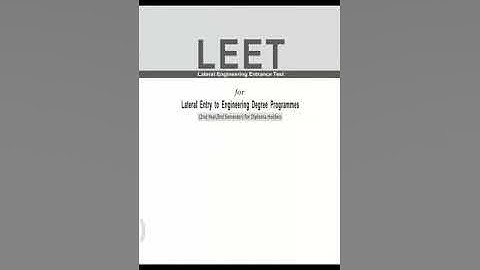 UPSEE (UPTU) LEET EXAM FULL SYLLABUS IN HINDI