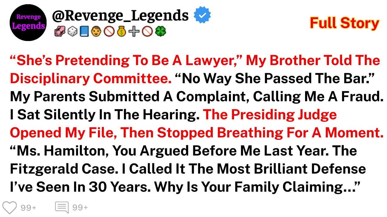 My Family Reported Me To The State Bar For "Practicing Law Illegally"—The Disciplinary Judge Had...