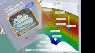 SolidWorks Simulation Video Tutorial - Deutsch - Stationaere Waermeleitung