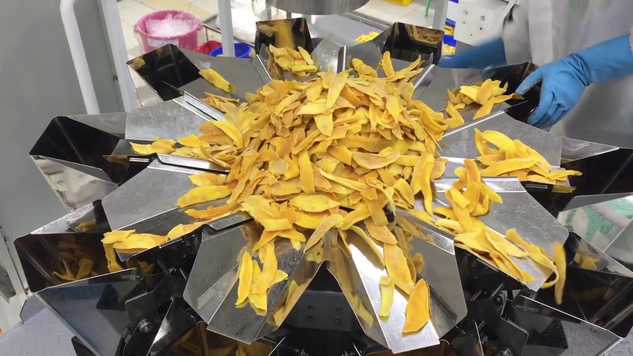 Packing 7D Dried Mango Slices Export Only YouTube