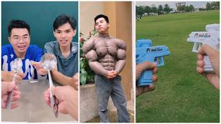 Left or Right Challenge & Water Gun Prank 💦🔫🥄