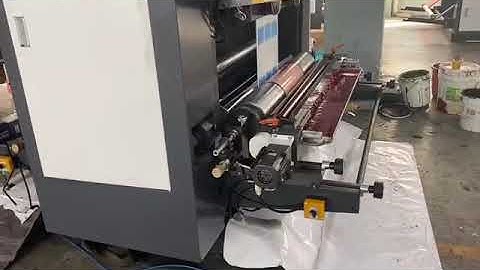 4 color Medical packaging paper mask packaging paper dialysis paper fleox printing machine