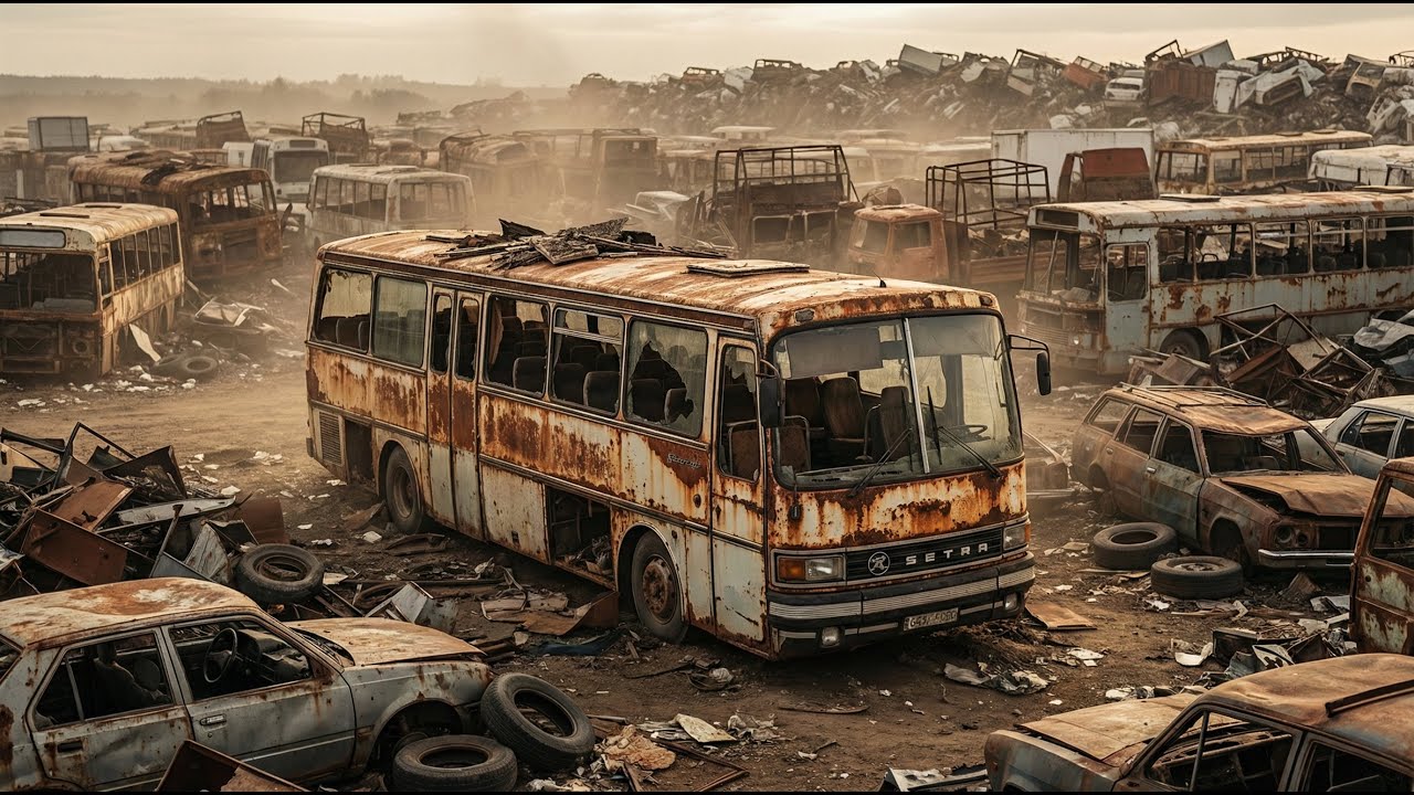 Forgotten Bus Rebuild | Setra S140 Classic Coach (1976)