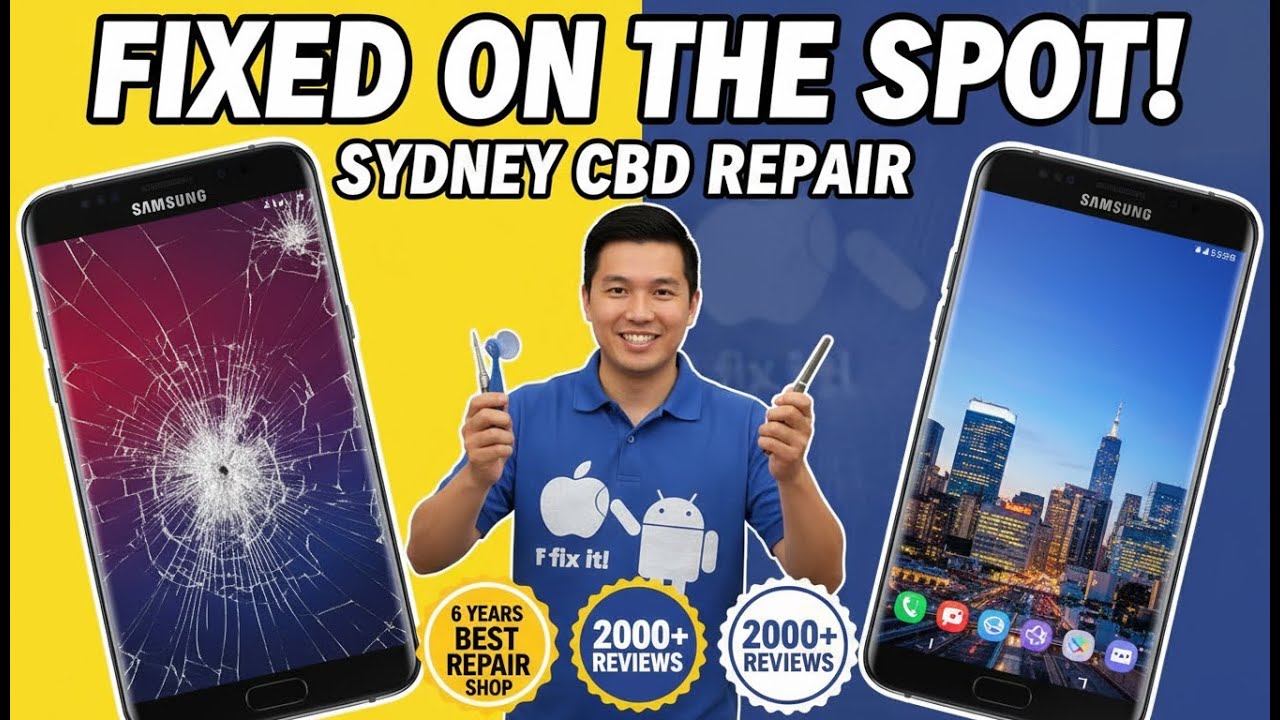 Who Can Fix a Cracked Galaxy S24 Ultra Screen on the Spot in Sydney?
