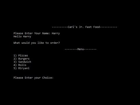 Simple Food Order System In C++ With Source Code | Source Code & Projects