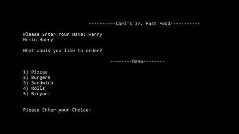 Simple Food Order System In C++ With Source Code | Source Code & Projects