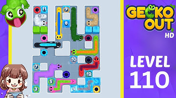 Gecko Out Level 110 Solution Walkthrough