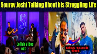 Sourav joshi Talking about his struggling life | Krshna diss track on emiway ||
