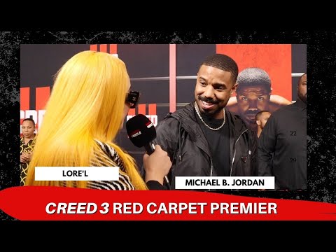 Michael B. Jordan At The 'Creed 3' Red Carpet Premiere