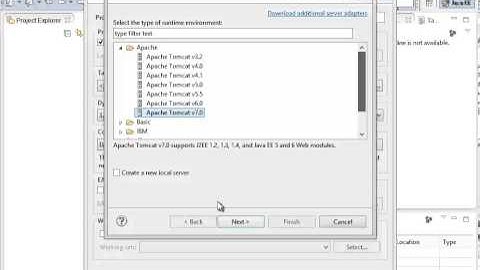 Integração Eclipse-Tomcat