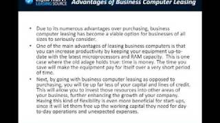 Business Computer Leasing