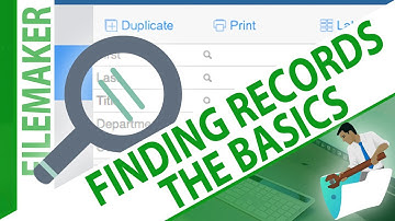 Finding Records - Basics - Try FileMaker Video Series - FMTraining.TV