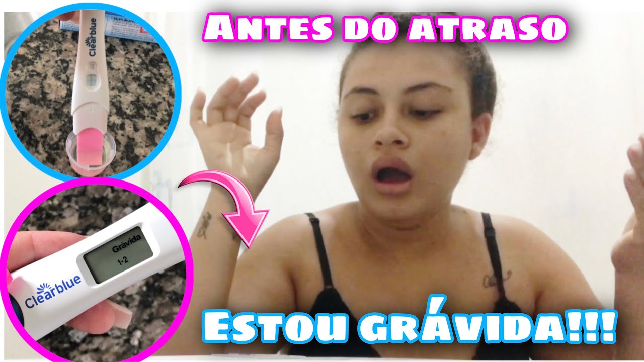 Estou gravida! Descobrindo a gravidez 5 dias antes do atraso/ segunda ...