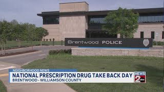 Prescription drug take back day in Brentwood