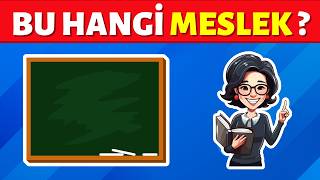 Emojilerle Meslek Bulmaca 🔥🤔 Emojilerden Mesleği Tahmin Et | Meslek Kelime Bilmece