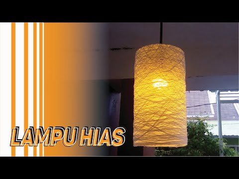 Video: DIY Plafond (72 Foto): Cara Membuat Penutup Lampu Yang Bergaya Untuk Lampu Dari Benang, Bola Dan Bahan Improvisasi