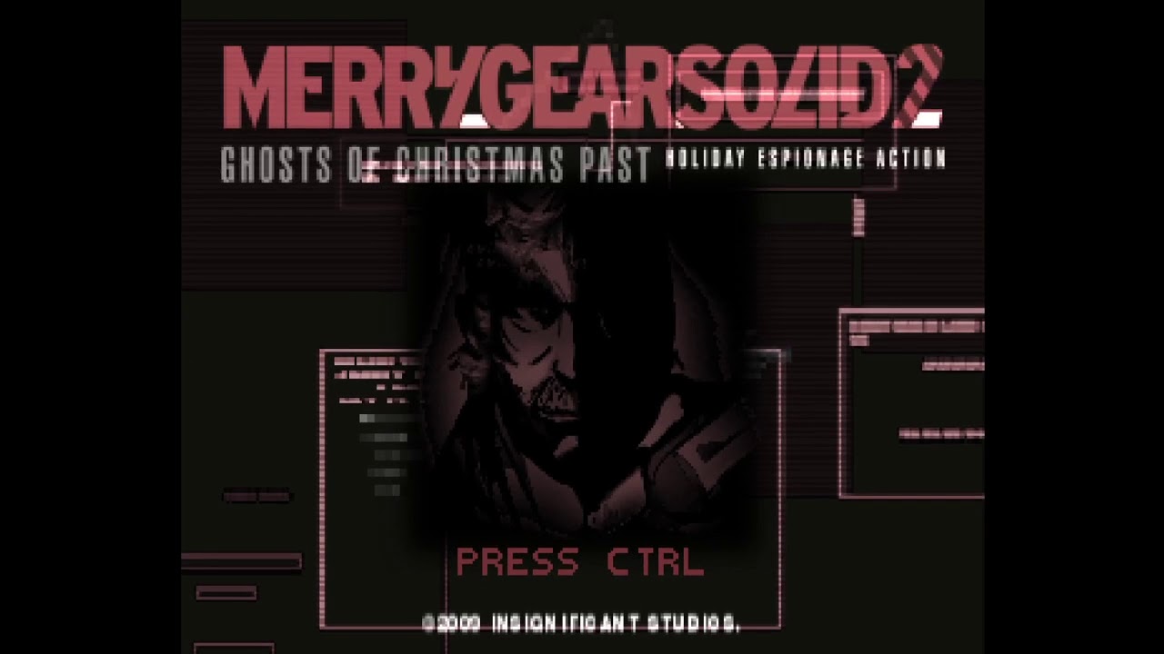 Merry gear solid 2 the ghosts of christmas past
