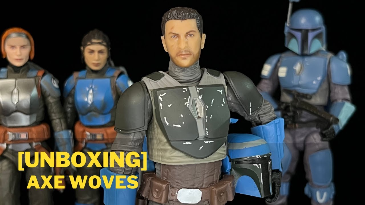 [Unboxing] AXE WOVES | 《The Mandalorian》 #25 | Hasbro Star Wars the ...