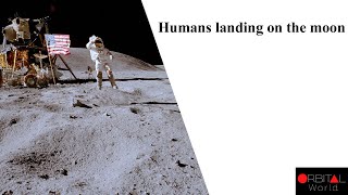 66. Humans landing on the moon