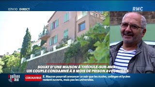 Prison avec sursis pour les squatteurs de Théoule-sur-Mer: trop 